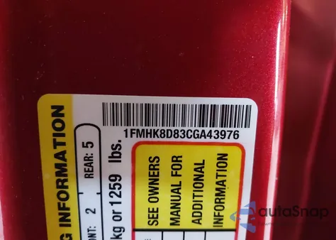 2012 Ford Explorer Xlt from USA, damaged, VIN 1FMHK8D83CGA43976